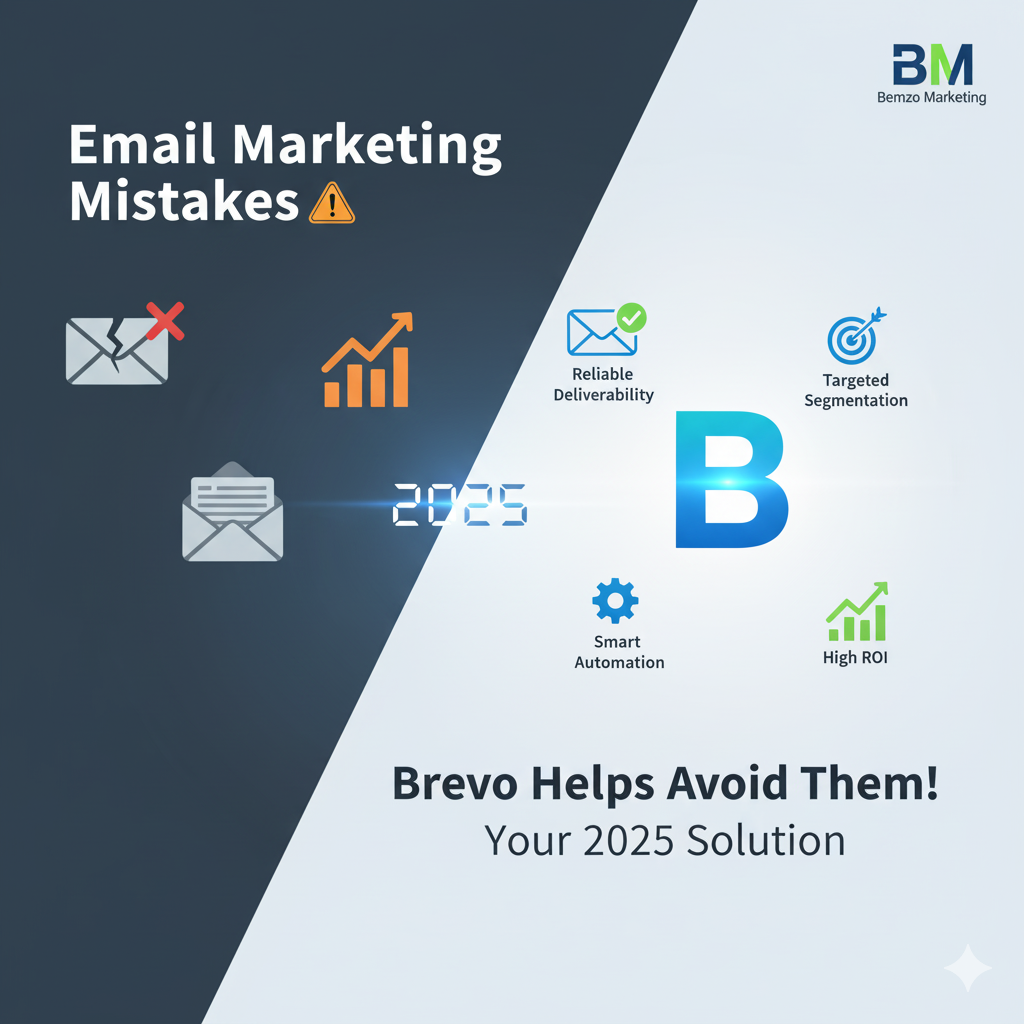 10 Common Email Marketing Mistakes (and How Brevo Helps You Avoid Them in 2025)